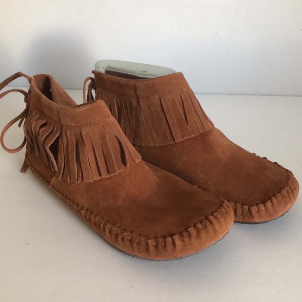 NWT leather Aldo moccasins